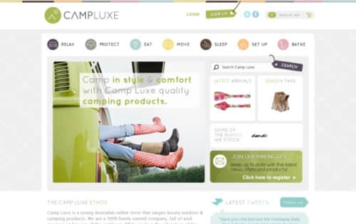 Commerce website