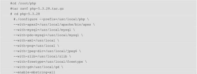 Installing the PHP interpreter
