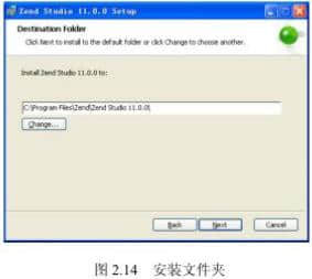 Installation folder