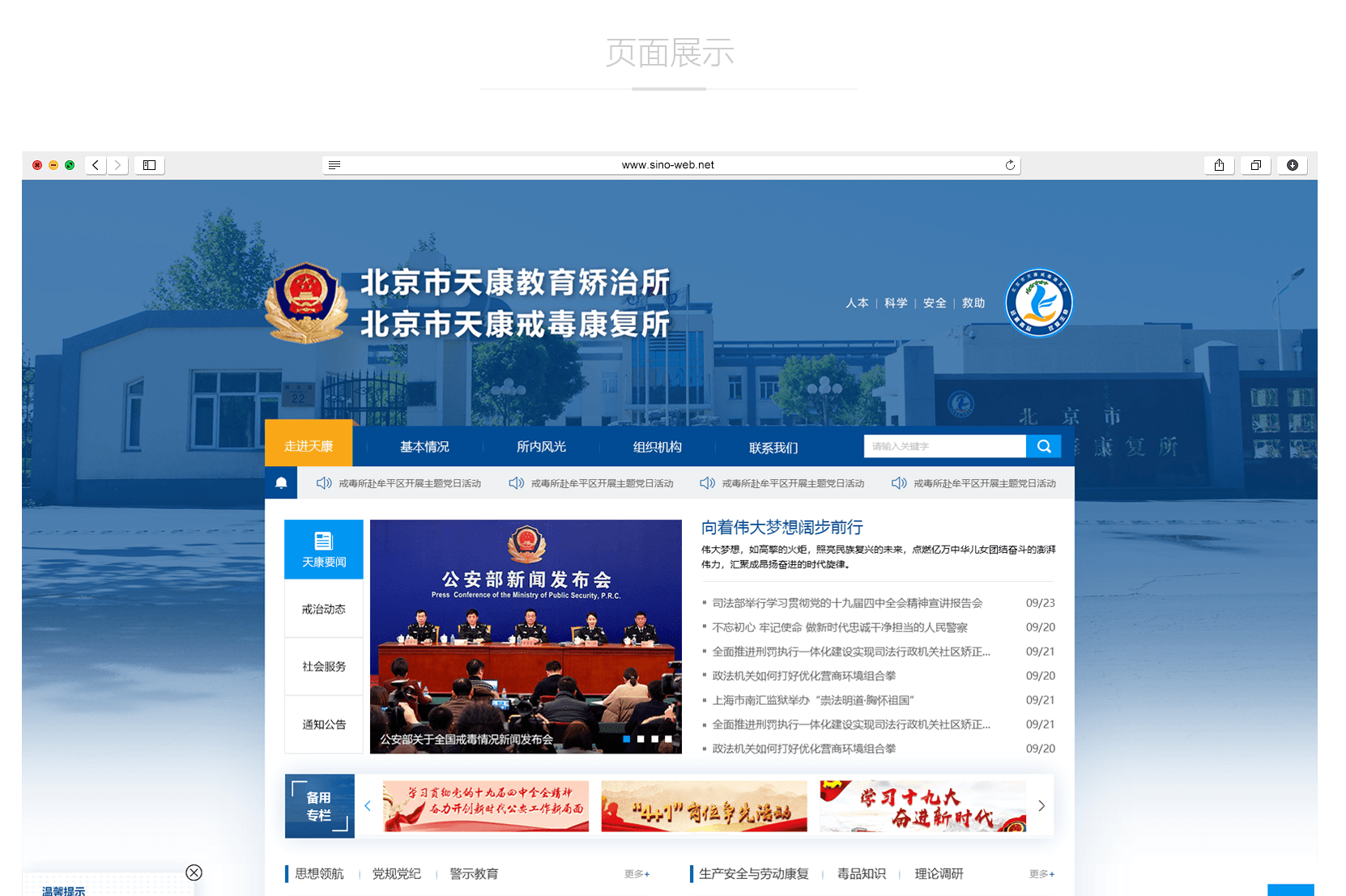 E-commerce website